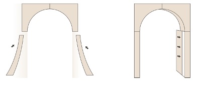 арка из гипрока