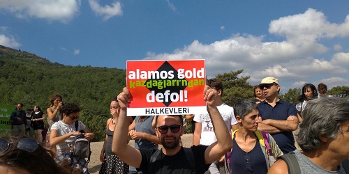 Alamos Gold протесты в Турции